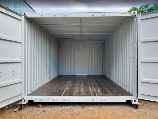 12ft wide high cube shipping container interior