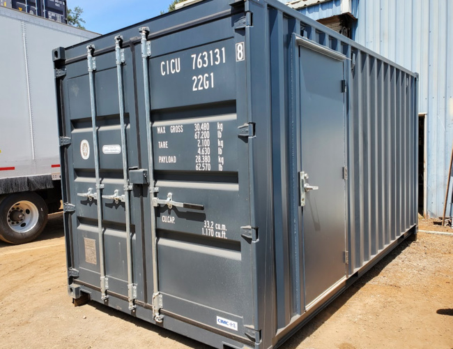 shipping container doors