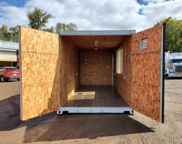 Container office interior